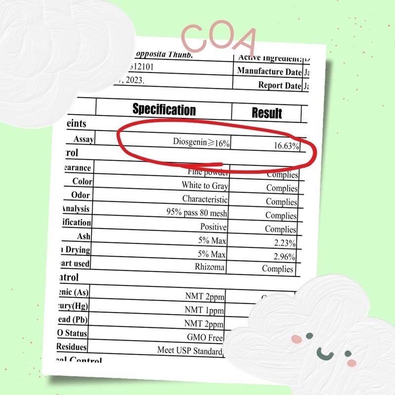 山藥萃取膠囊 Wild Yam 定量薯蕷皂素 天然DHEA來源 250mg/60顆 全素《UrSupplements》-細節圖3