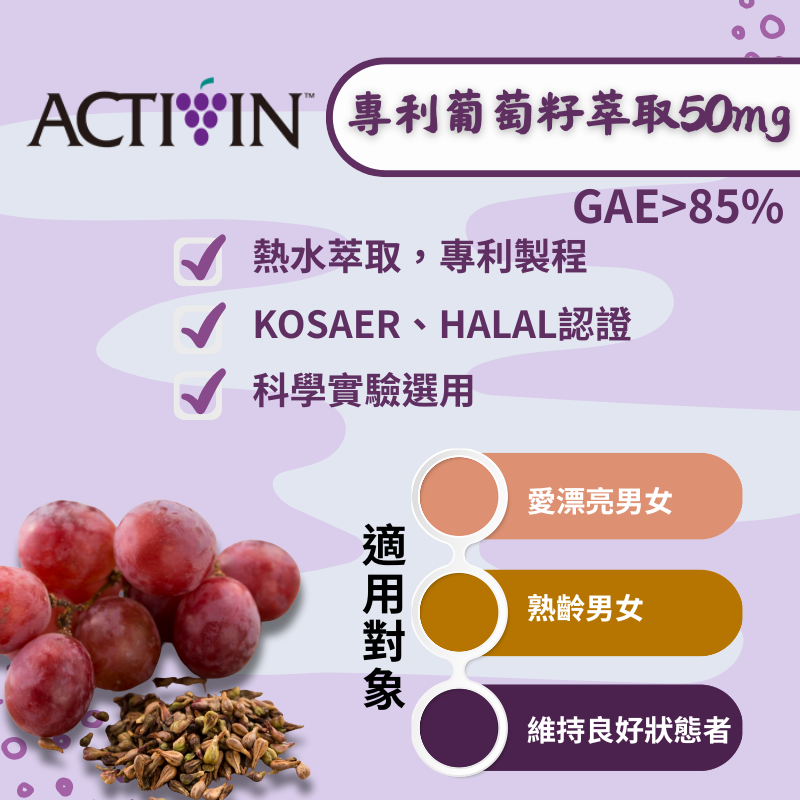 玻尿酸複合膠囊 Hyaluronic Acid 添加葡萄籽萃取、賽洛美 60顆/瓶 全素《UrSupplements》-細節圖4