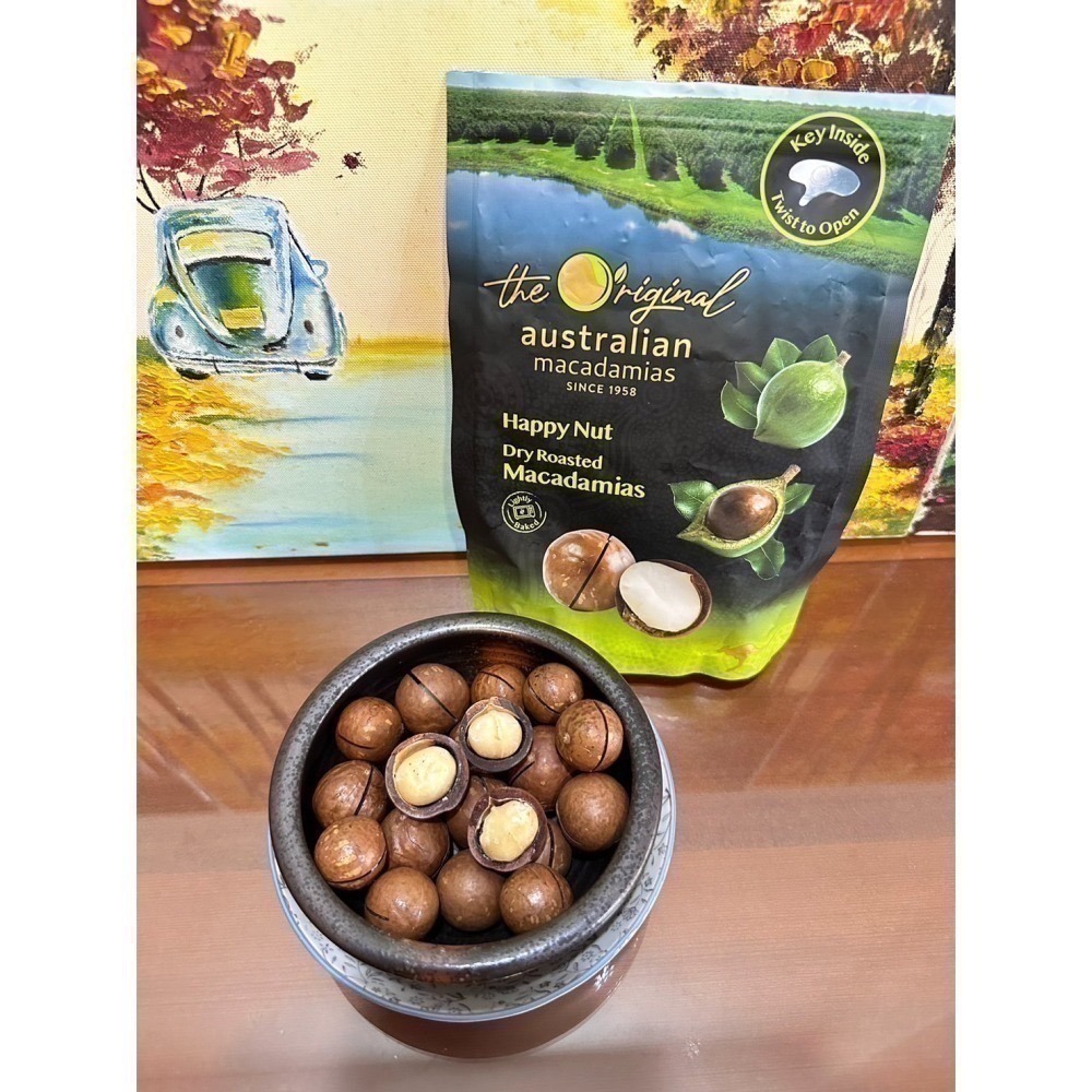 [雙十一開跑]最新現貨！Macadamias Australia 澳洲帶殼夏威夷豆 225g 澳洲夏威夷果 夏威夷豆-細節圖3