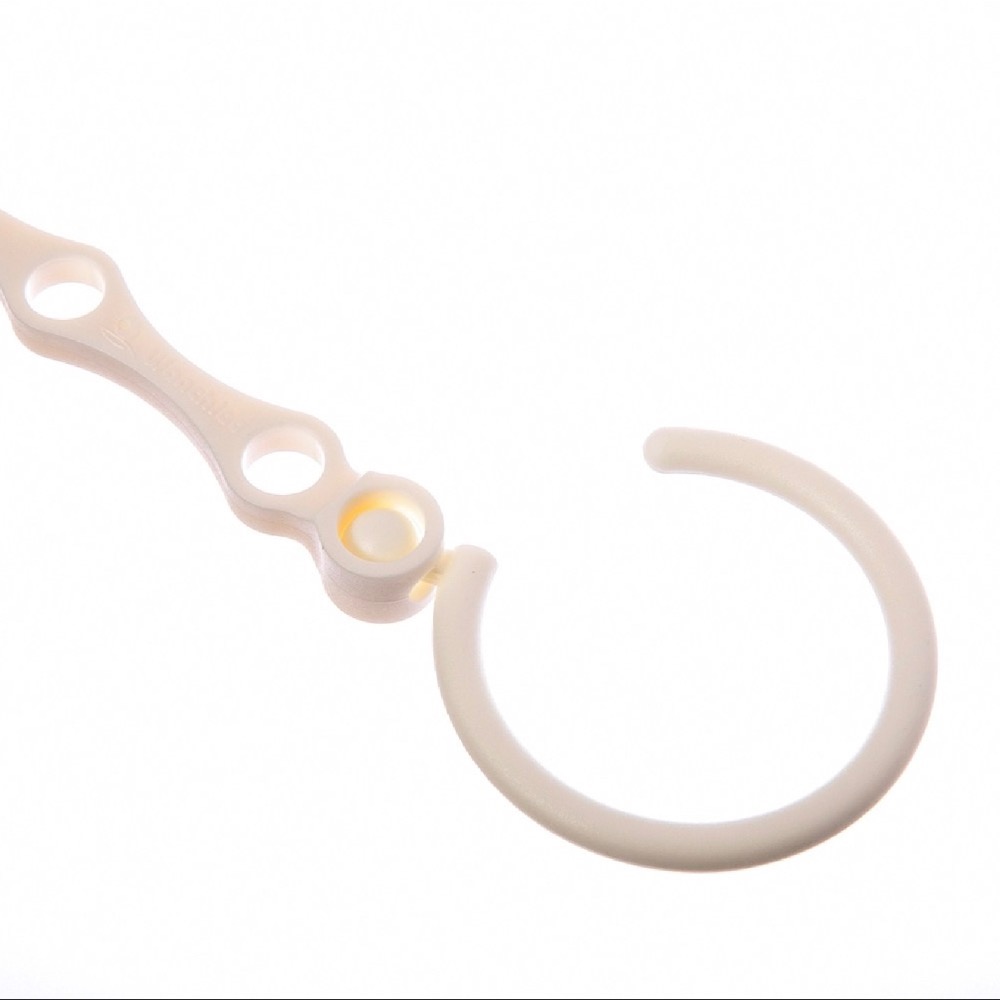 全新品便宜賣👉 HOLA 和樂家居 節省空間衣架3入-白色 台灣製-細節圖3