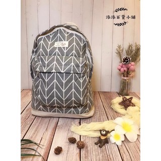 後背包 棉麻雙肩包-細節圖4