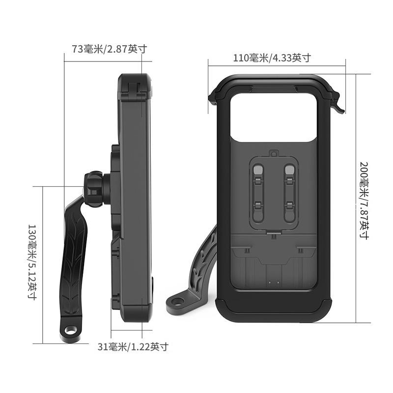 機車專用全罩防水手機支架-細節圖5