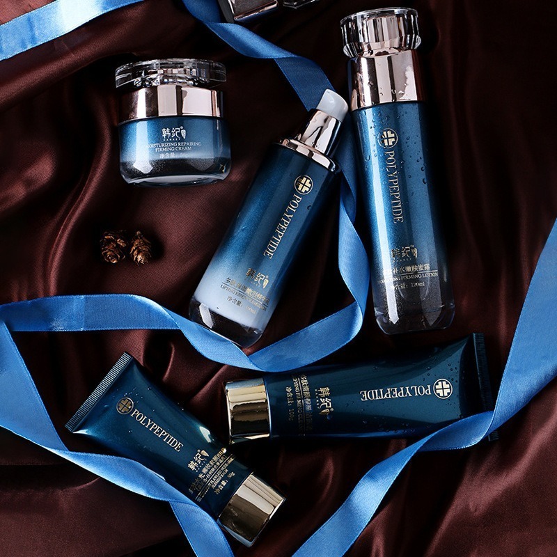 【Hankey】多肽嫩膚保濕組 五件套禮盒 金色流沙-細節圖3