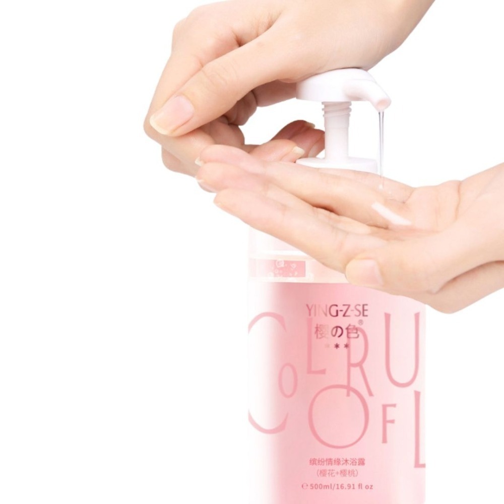 【櫻の色】櫻花沐浴露 沐浴露 深層清潔 保濕沐浴露 沐浴乳 身體清潔-細節圖4