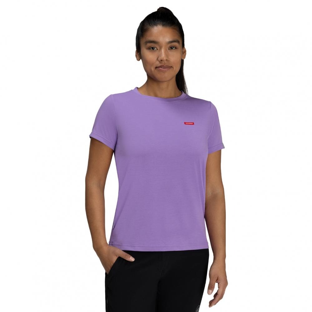 滿3000免運MAMMUT長毛象Essential T-Shirt AF女短袖快乾T恤101705090/薰衣草紫PRT-細節圖2