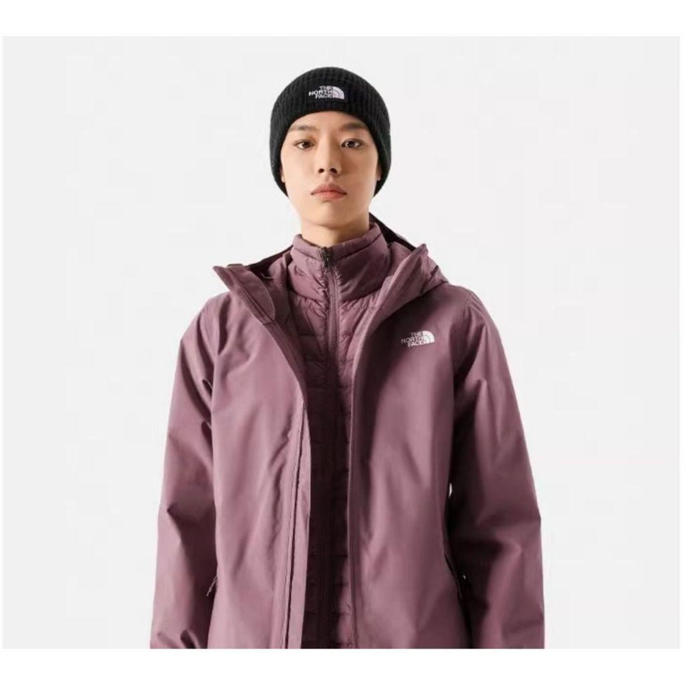 -滿3000免運-[雙和專賣店] THE NORTH FACE 女 DV化纖兩件式外套/5B1X/夜紫-細節圖2