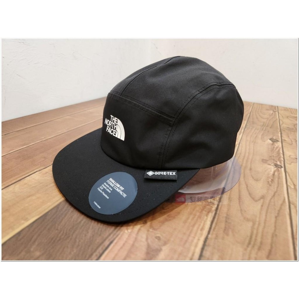 -滿3000免運-[雙和專賣店]THE NORTH FACE GTX 防水棒球帽/8887/黑-細節圖2