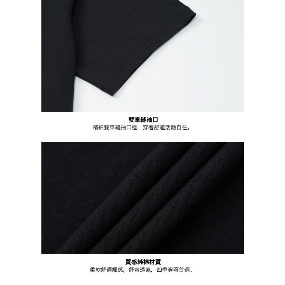 -滿3000免運-[雙和專賣店]THE NORTH FACE 男女款純棉舒適透氣短袖T恤/8DEV/黑-細節圖4