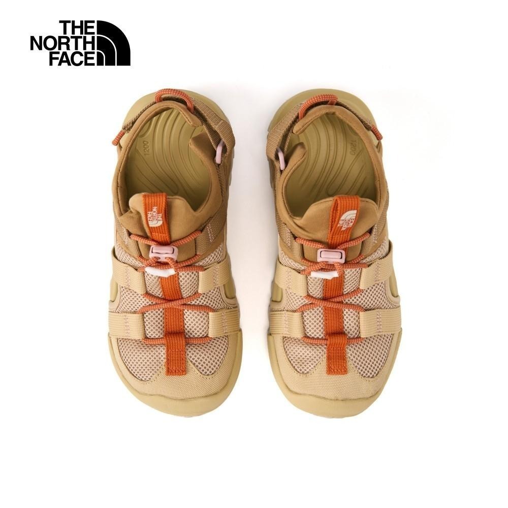 -滿3000免運-[雙和專賣店] THE NORTH FACE 女 水路涼鞋/8ADQ/卡其-細節圖3