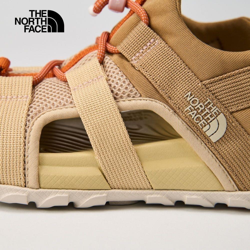 -滿3000免運-[雙和專賣店] THE NORTH FACE 女 水路涼鞋/8ADQ/卡其-細節圖8