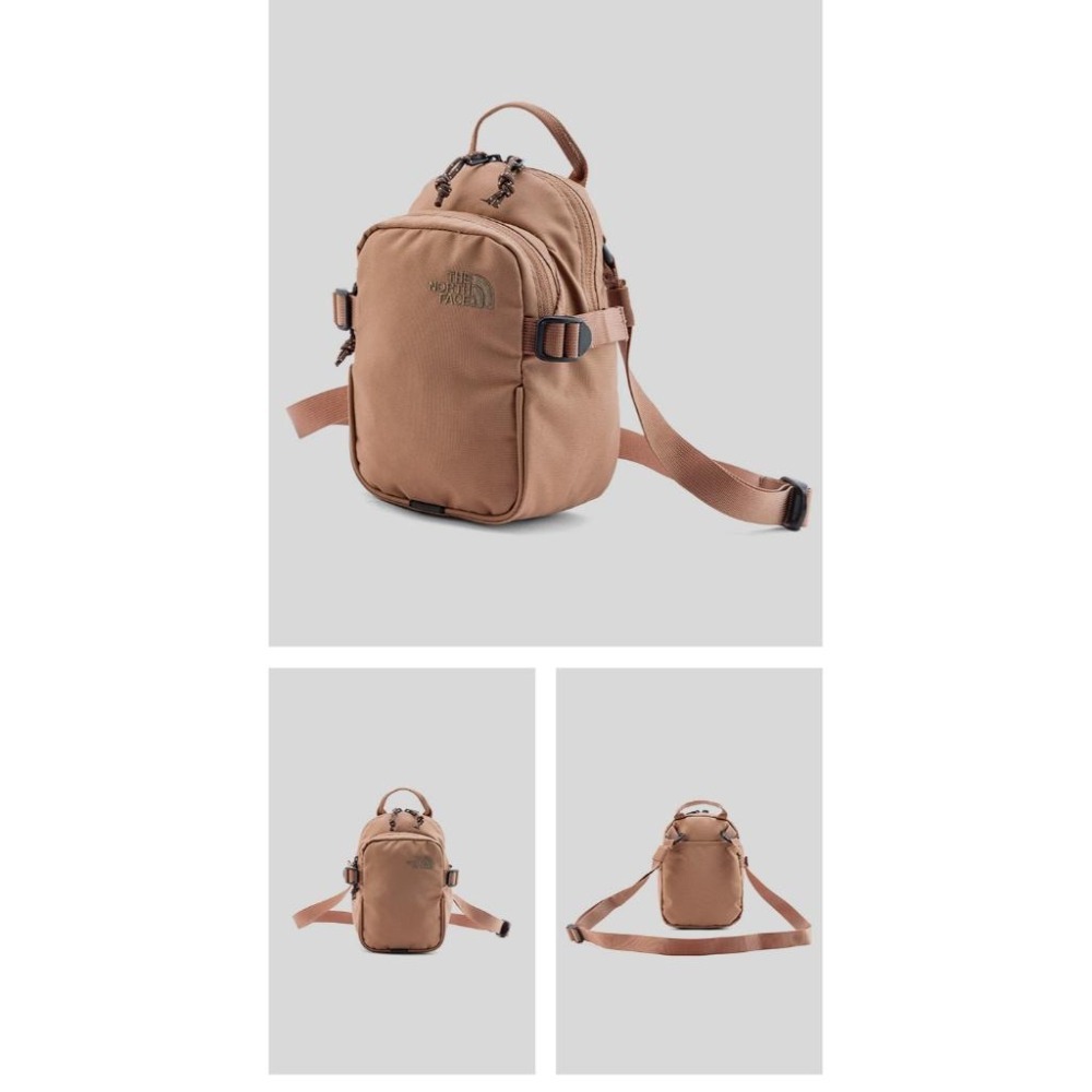 -滿3000免運-[雙和專賣店] THE NORTH FACE 3L 男女款 輕巧便攜斜背小包/8C6F/煙燻棕-細節圖6