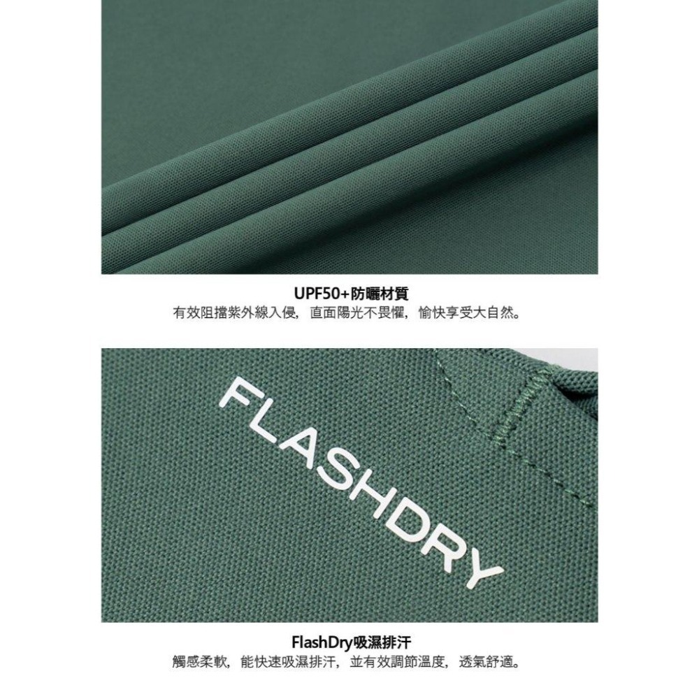 -滿3000免運-[雙和專賣店] THE NORTH FACE 男 短袖防曬POLO衫/87W2/鴨綠-細節圖5