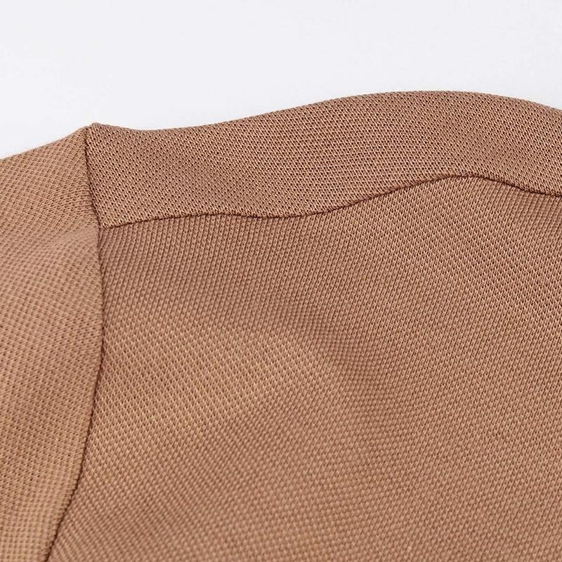 -滿3000免運-[雙和專賣店]THE NORTH FACE 男 短袖POLO衫/87UX/咖啡-細節圖5