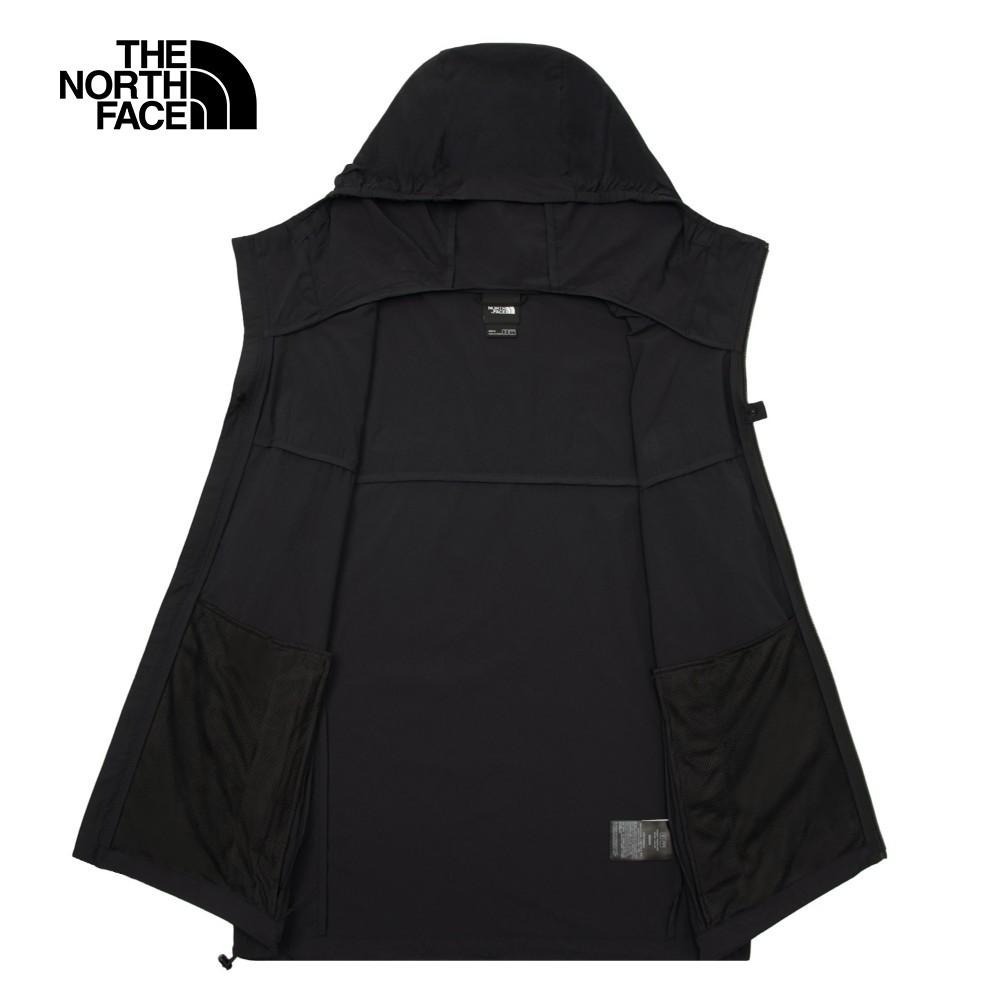 -滿3000免運-[雙和專賣店] THE NORTH FACE 男 防曬防風外套/87VY/黑-細節圖3