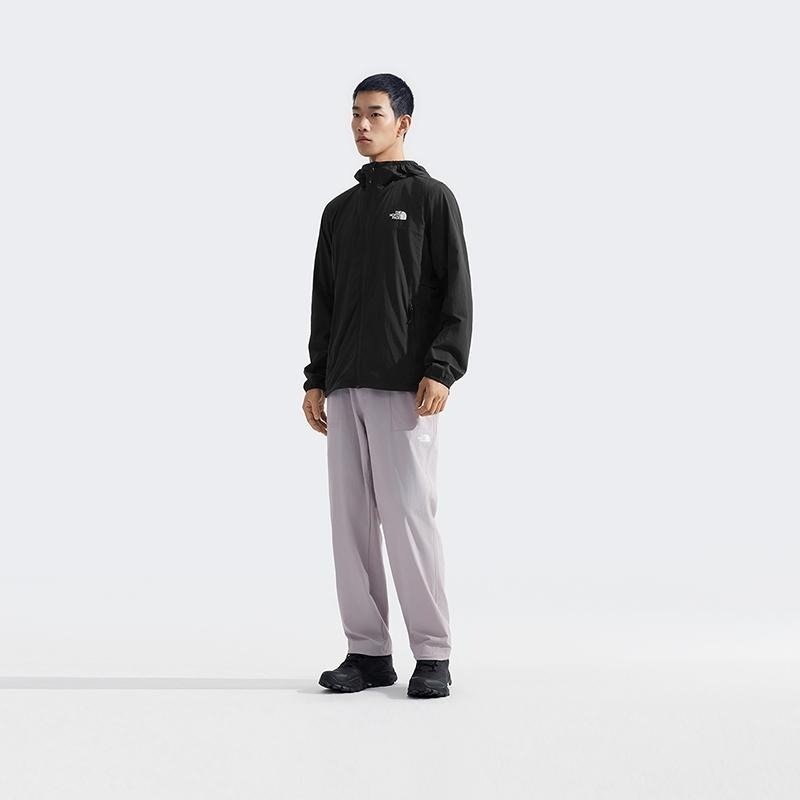-滿3000免運-[雙和專賣店] THE NORTH FACE 男 防曬防風外套/87VY/黑-細節圖6