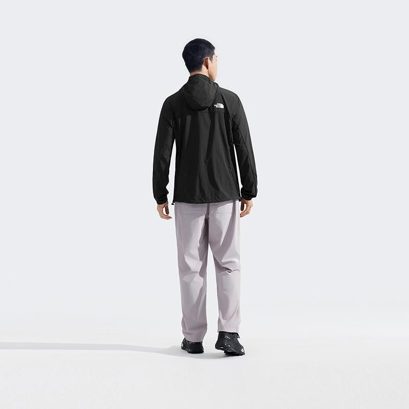 -滿3000免運-[雙和專賣店] THE NORTH FACE 男 防曬防風外套/87VY/黑-細節圖8