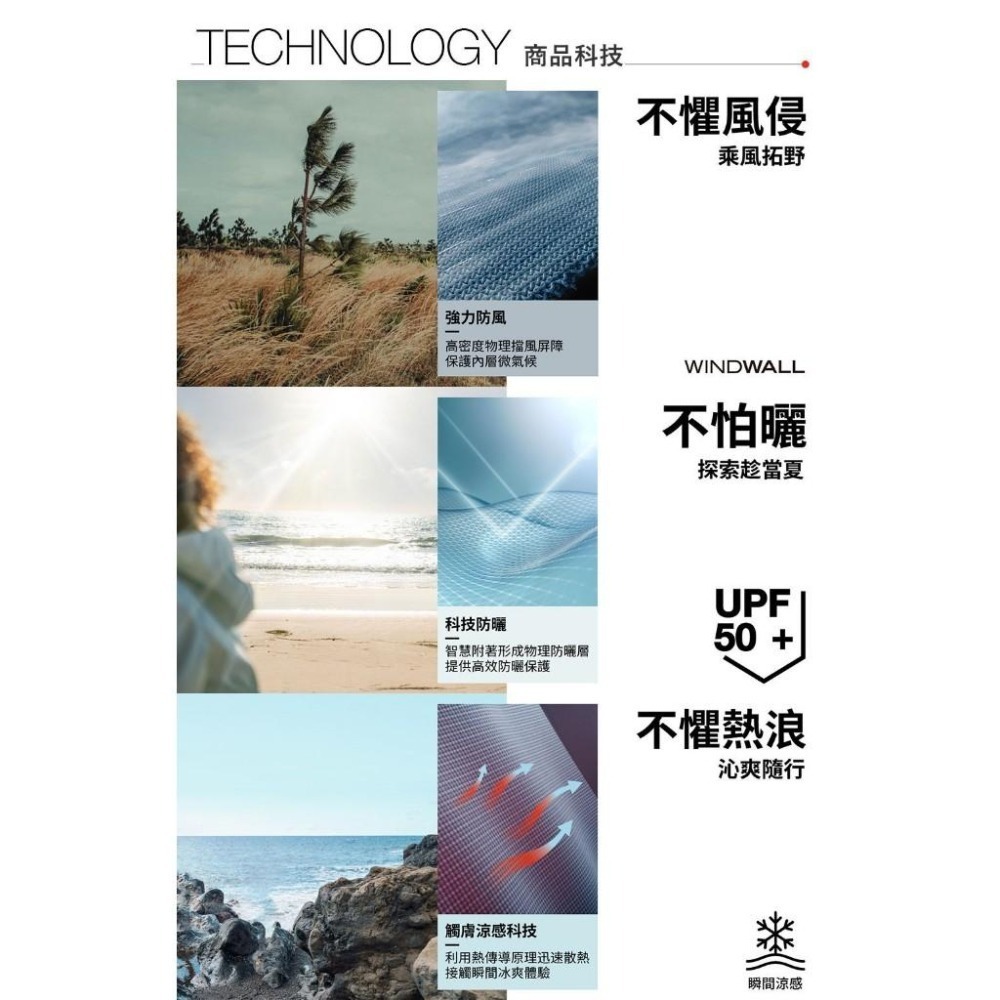 -滿3000免運-[雙和專賣店] THE NORTH FACE 女 防曬涼感連帽外套/8CJZ/粉紅-細節圖6