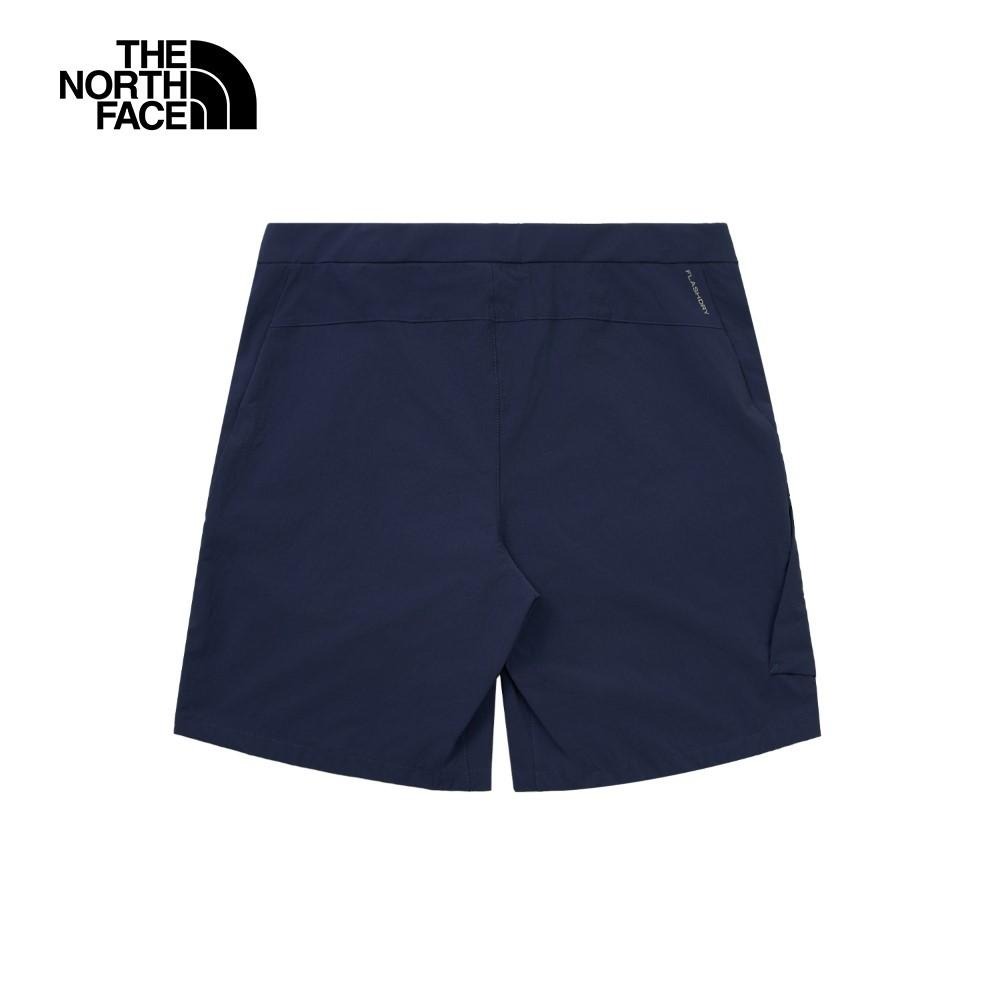 -滿3000免運-[雙和專賣店] THE NORTH FACE 男 快乾彈性涼感短褲/87W4/Summit藍-細節圖2