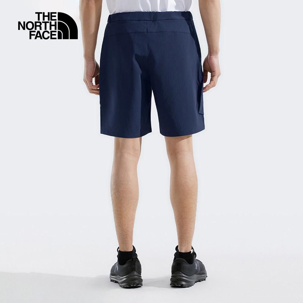 -滿3000免運-[雙和專賣店] THE NORTH FACE 男 快乾彈性涼感短褲/87W4/Summit藍-細節圖5