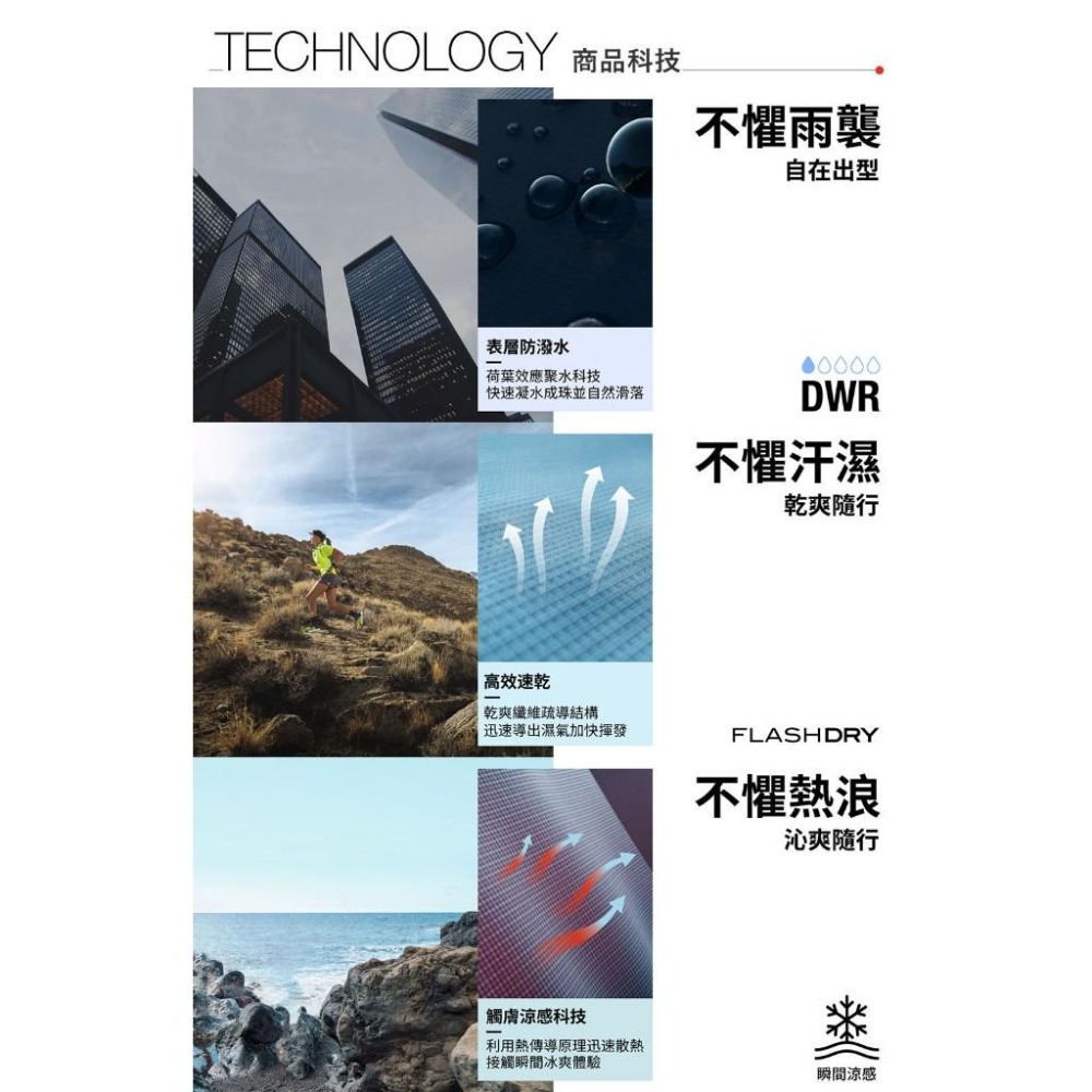 -滿3000免運-[雙和專賣店] THE NORTH FACE 男 快乾彈性涼感短褲/87W4/Summit藍-細節圖9