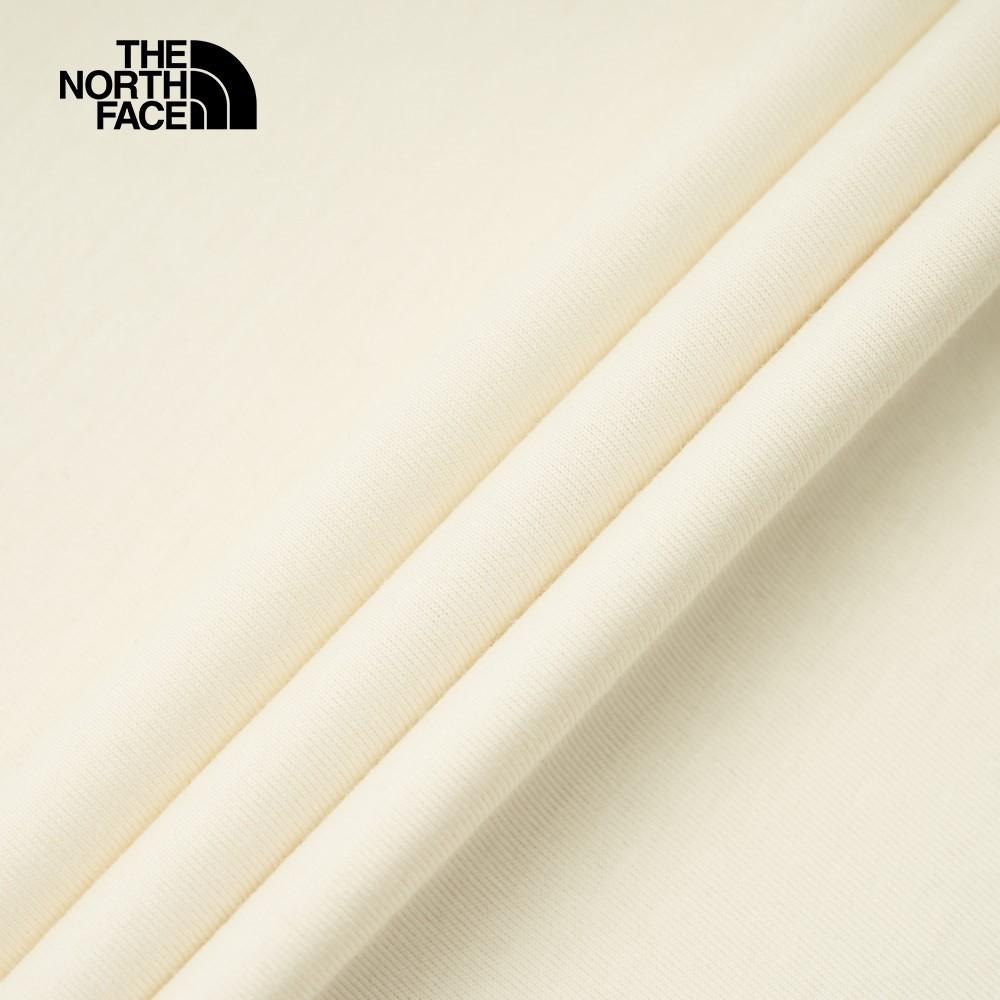 -滿3000免運-[雙和專賣店] THE NORTH FACE 女 混紡短袖LOGO圓領T恤/8CK8/白-細節圖3
