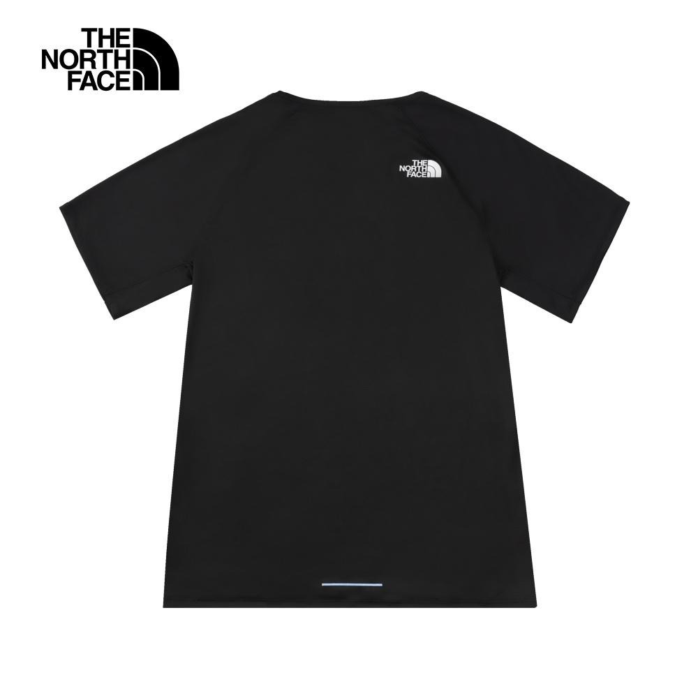 -滿3000免運-[雙和專賣店] THE NORTH FACE 男 防曬短袖T恤/8DFY/黑-細節圖3