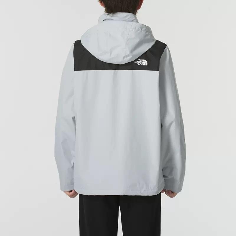 -滿3000免運-[雙和專賣店] THE NORTH FACE 男 DV防水外套/可套接/88FR/灰黑-細節圖3