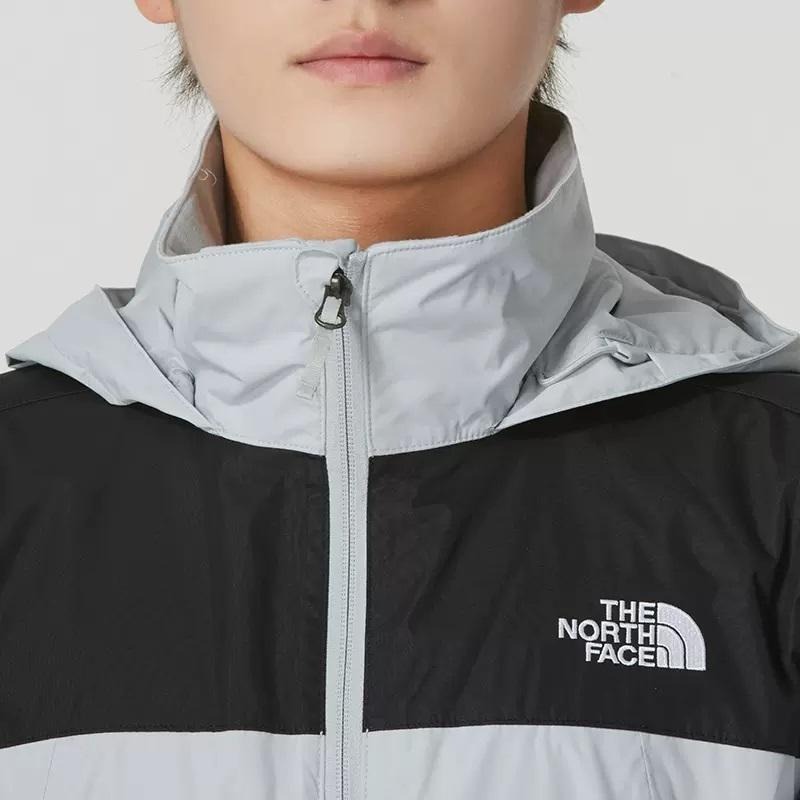 -滿3000免運-[雙和專賣店] THE NORTH FACE 男 DV防水外套/可套接/88FR/灰黑-細節圖4
