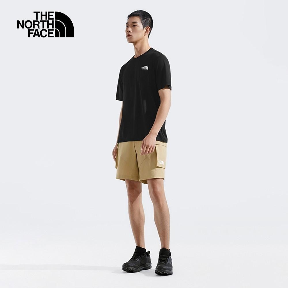 -滿3000免運-[雙和專賣店] THE NORTH FACE 男 圓領排汗短袖上衣/8DG6/黑-細節圖4