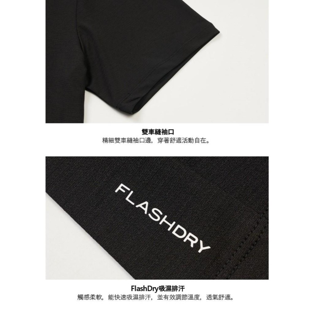 -滿3000免運-[雙和專賣店] THE NORTH FACE 男 圓領排汗短袖上衣/8DG6/黑-細節圖6
