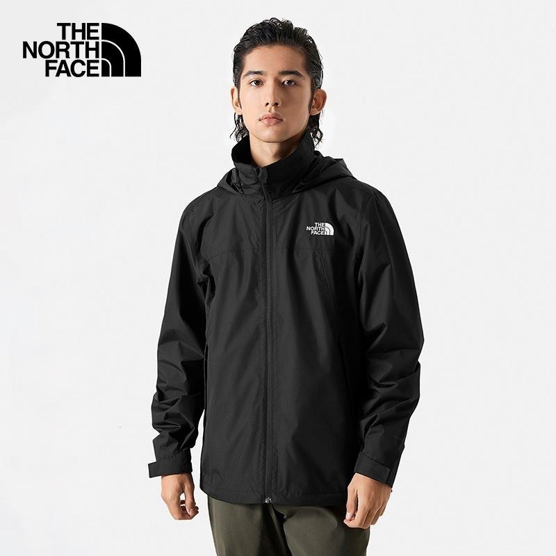 -滿3000免運-[雙和專賣店] THE NORTH FACE 男 DV防水外套/可套接/88FR/黑-細節圖3