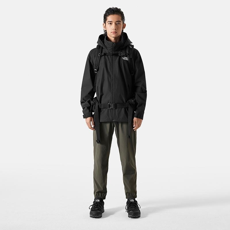 -滿3000免運-[雙和專賣店] THE NORTH FACE 男 DV防水外套/可套接/88FR/黑-細節圖5