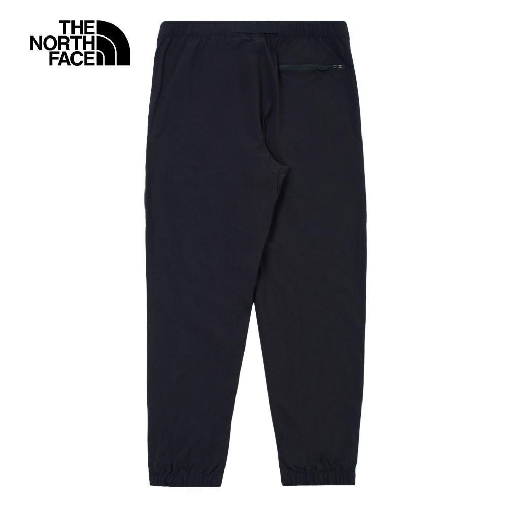 -滿3000免運-[雙和專賣店]The North Face 男 吸濕排汗涼感戶外徒步縮口褲/8CUB/黑色-細節圖2
