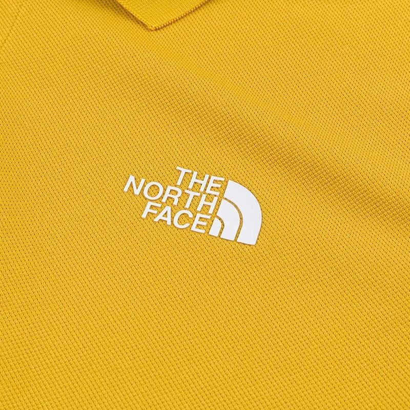 -滿3000免運-[雙和專賣店] THE NORTH FACE 男 短袖防曬POLO衫/7WD2/黃-細節圖6