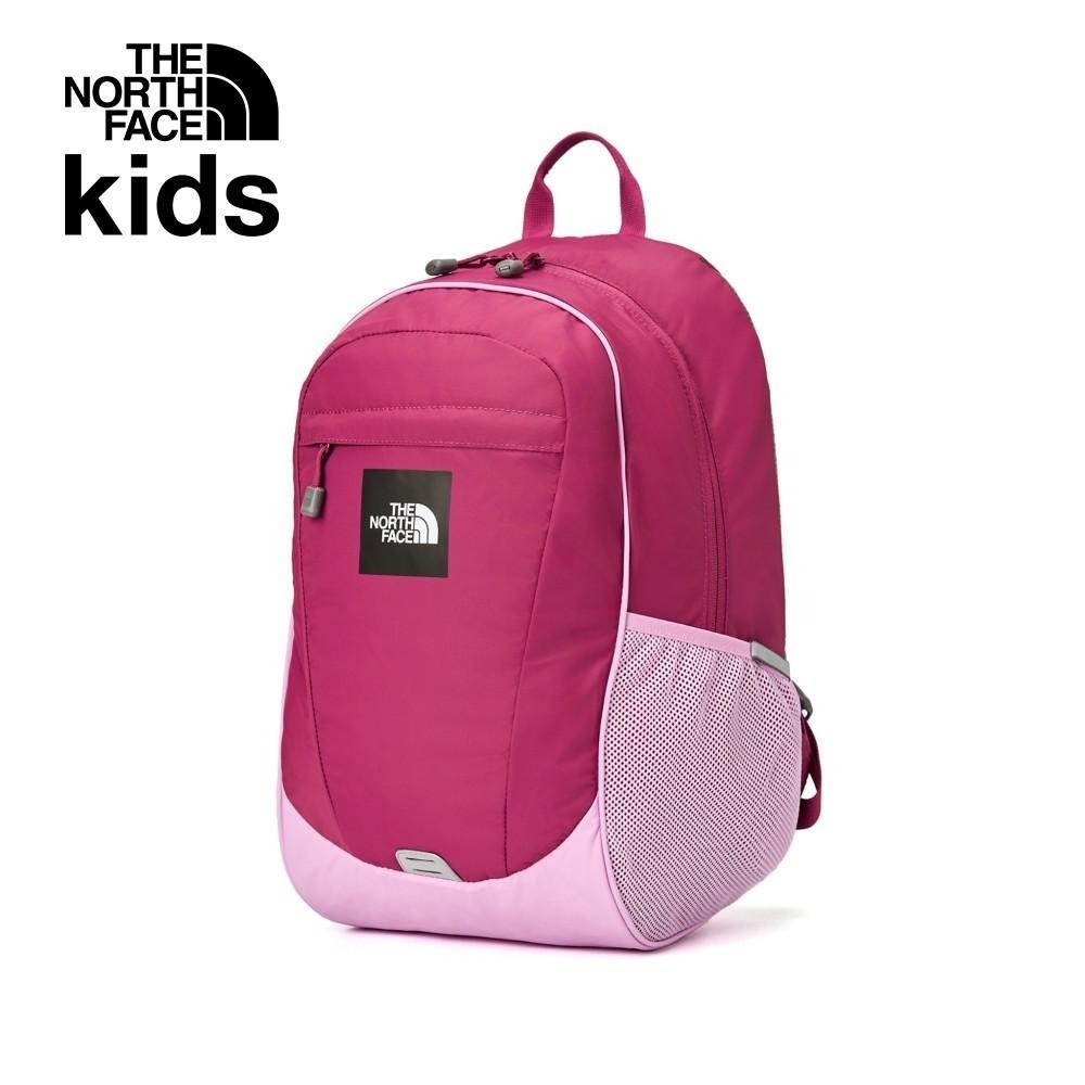 -滿3000免運-[雙和專賣店]The North Face兒童大尺寸品牌LOGO休閒後背包/8AMX/粉-細節圖3