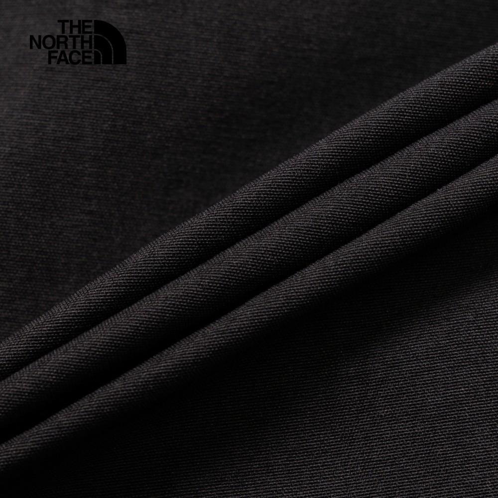 -滿3000免運-[雙和專賣店] THE NORTH FACE 男 防撥水彈力褲腰寬鬆短褲/87UZ/黑-細節圖4
