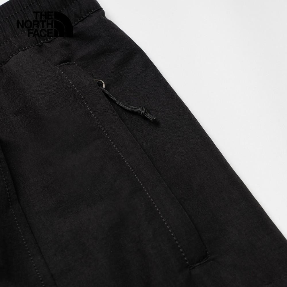 -滿3000免運-[雙和專賣店] THE NORTH FACE 男 防撥水彈力褲腰寬鬆短褲/87UZ/黑-細節圖6
