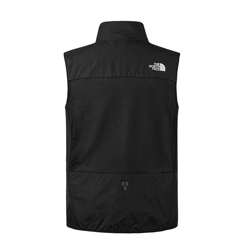 -滿3000免運-[雙和專賣店] THE NORTH AFCE 男 輕量防風防潑水背心/83TN/黑-細節圖2
