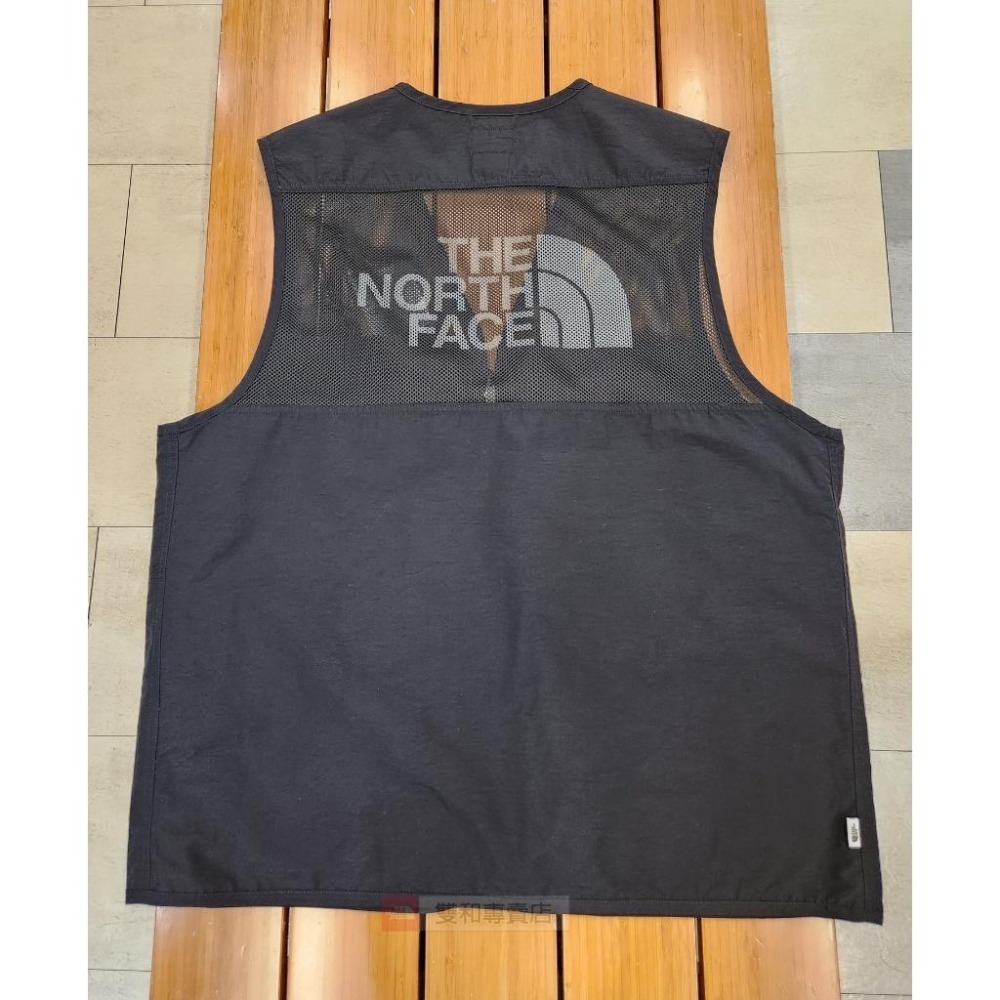 -滿3000免運-[雙和專賣店] THE NORTH AFCE 男 多口袋釣魚背心/87V4/黑-細節圖8