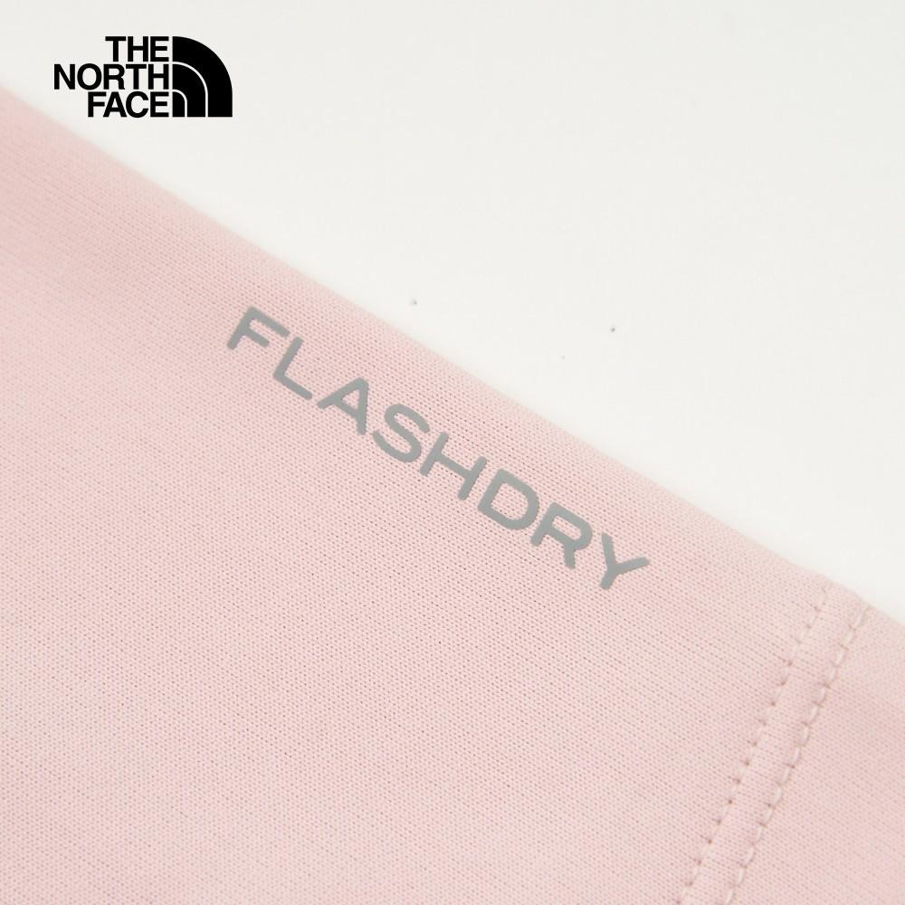 -滿3000免運-[雙和專賣店] THE NORTH FACE 女 吸濕排汗防曬短袖T恤/87VN/粉紅-細節圖7