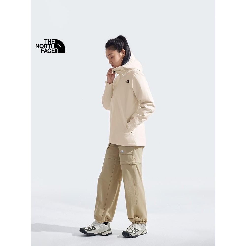 -滿3000免運-[雙和專賣店] THE NORTH FACE 女 DV化纖兩件式外套/5B1X/白-細節圖2