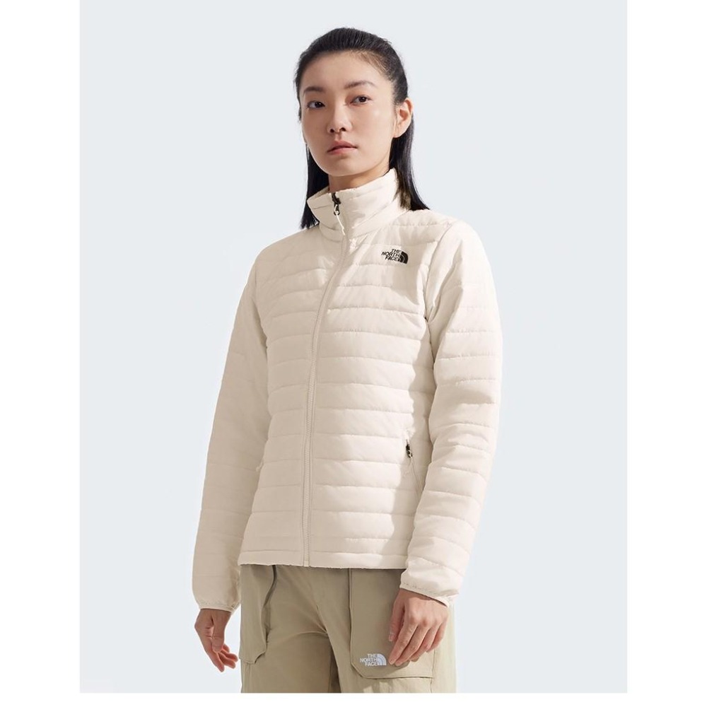 -滿3000免運-[雙和專賣店] THE NORTH FACE 女 DV化纖兩件式外套/5B1X/白-細節圖4