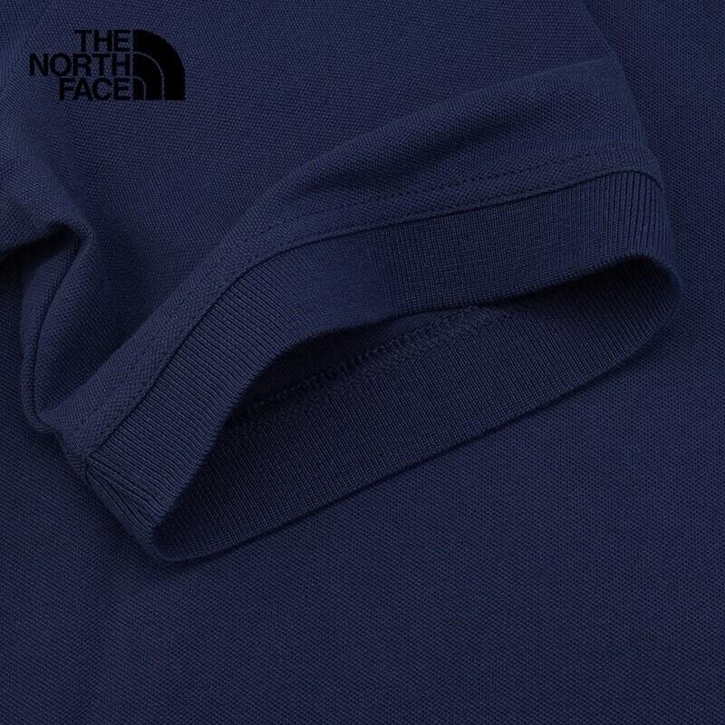 -滿3000免運-[雙和專賣店] THE NORTH FACE 男 短袖POLO衫/87UX/Summit藍-細節圖3