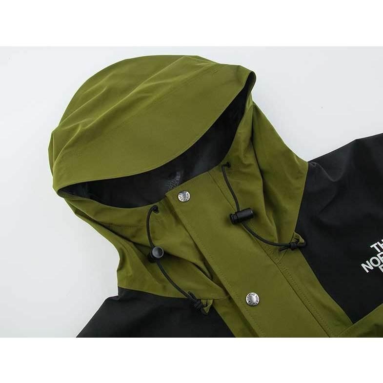 滿3000免運~6折特價-[雙和專賣店] THE NORTH FACE 中性 復刻款防水外套/美版/5J5N/橄欖綠-細節圖4