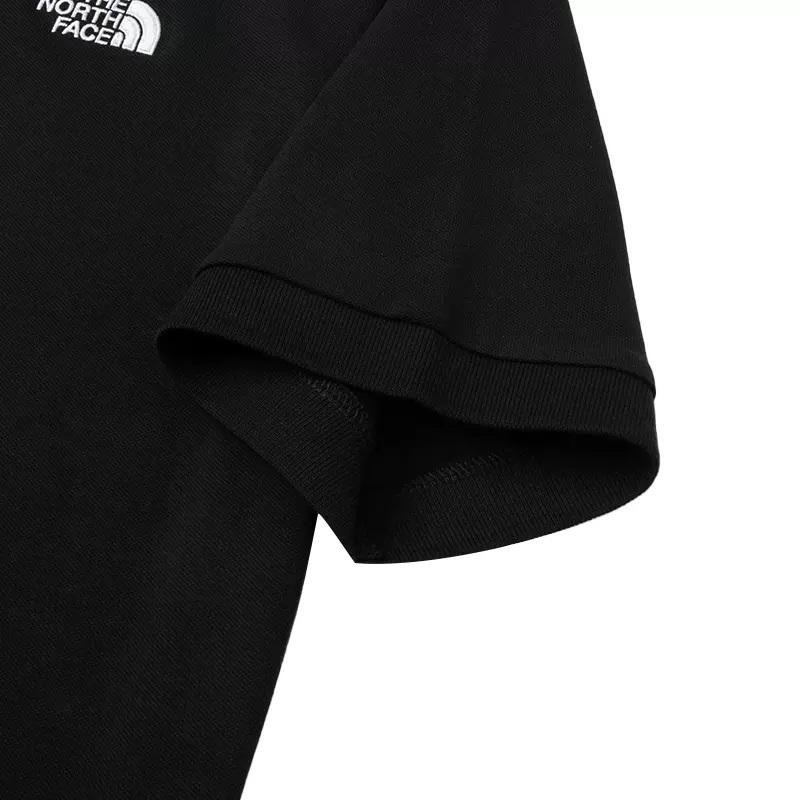 -滿3000免運-[雙和專賣店] THE NORTH FACE 男 短袖POLO衫/87UX/黑-細節圖6