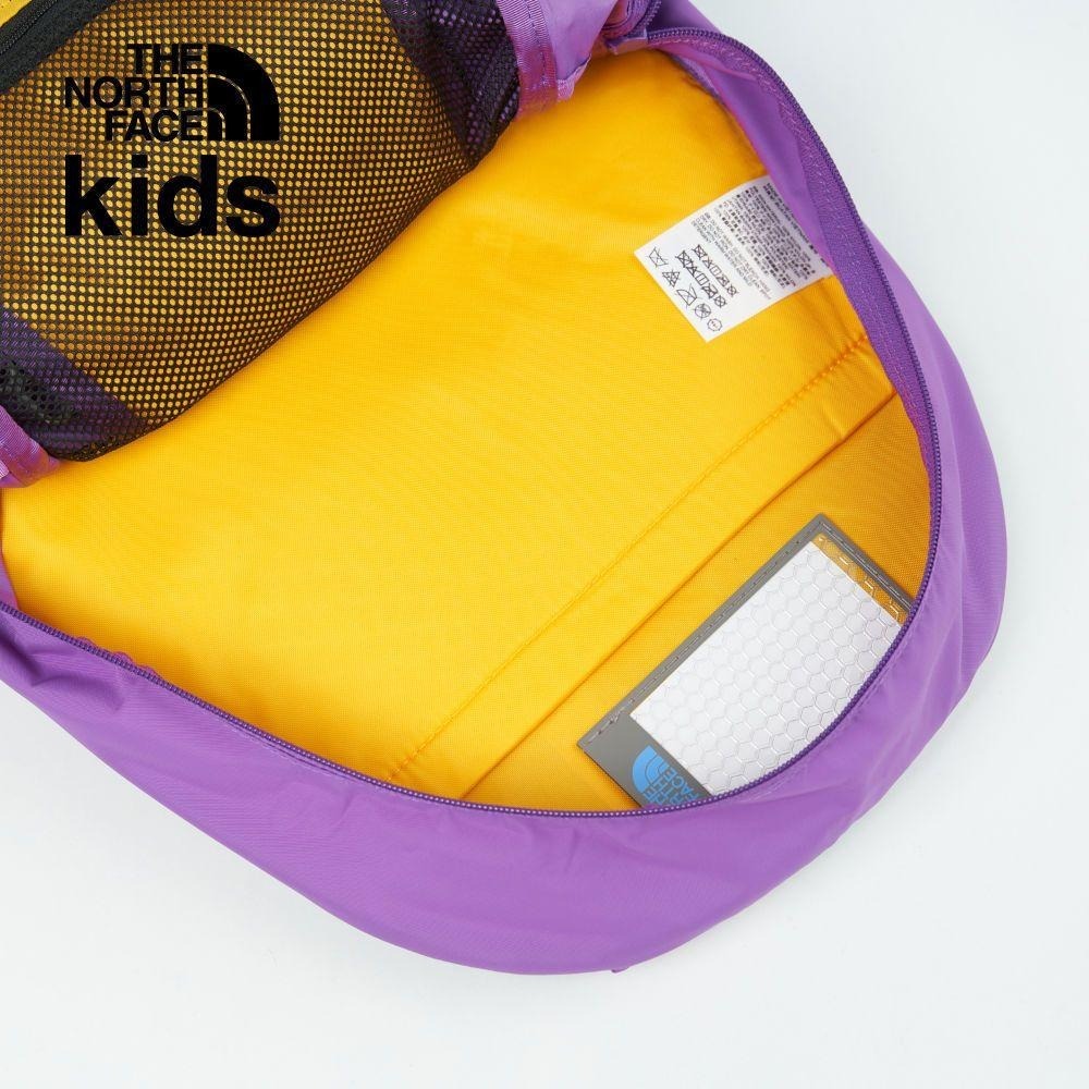 -滿3000免運-[雙和專賣店]The North Face兒童大尺寸品牌LOGO休閒後背包/8AMX/紫-細節圖5