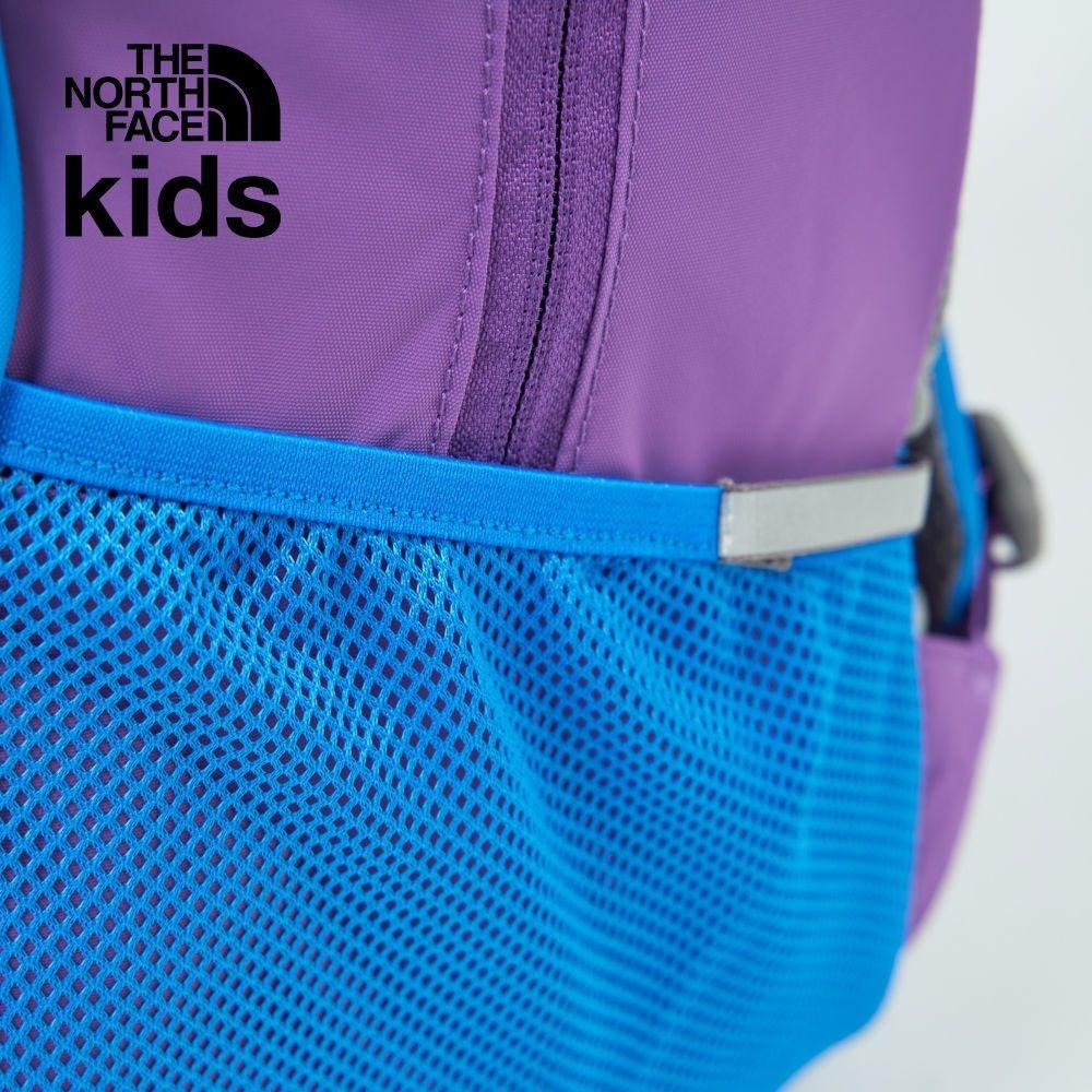 -滿3000免運-[雙和專賣店]The North Face兒童大尺寸品牌LOGO休閒後背包/8AMX/紫-細節圖6