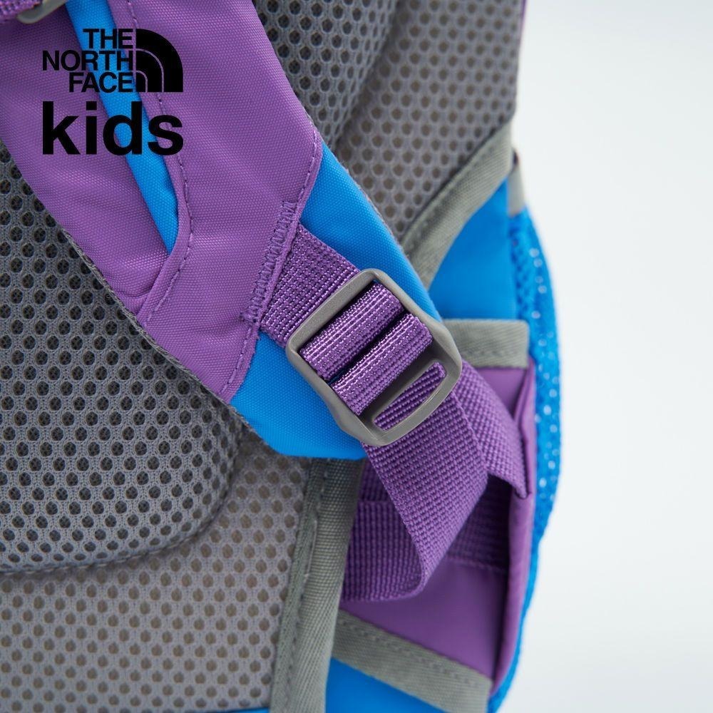 -滿3000免運-[雙和專賣店]The North Face兒童大尺寸品牌LOGO休閒後背包/8AMX/紫-細節圖8