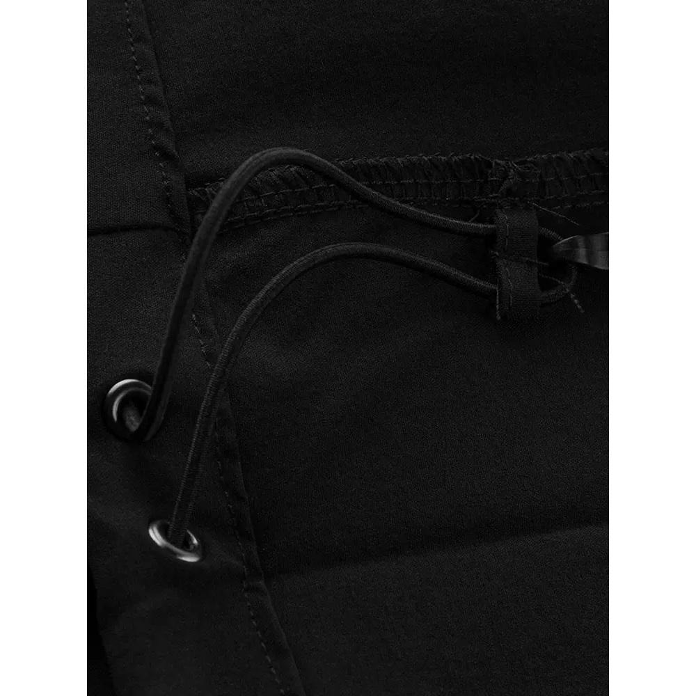 -滿3000免運-[雙和專賣店] THE NORTH FACE 女 吸濕排汗戶外徒步長褲/87UU/黑-細節圖4