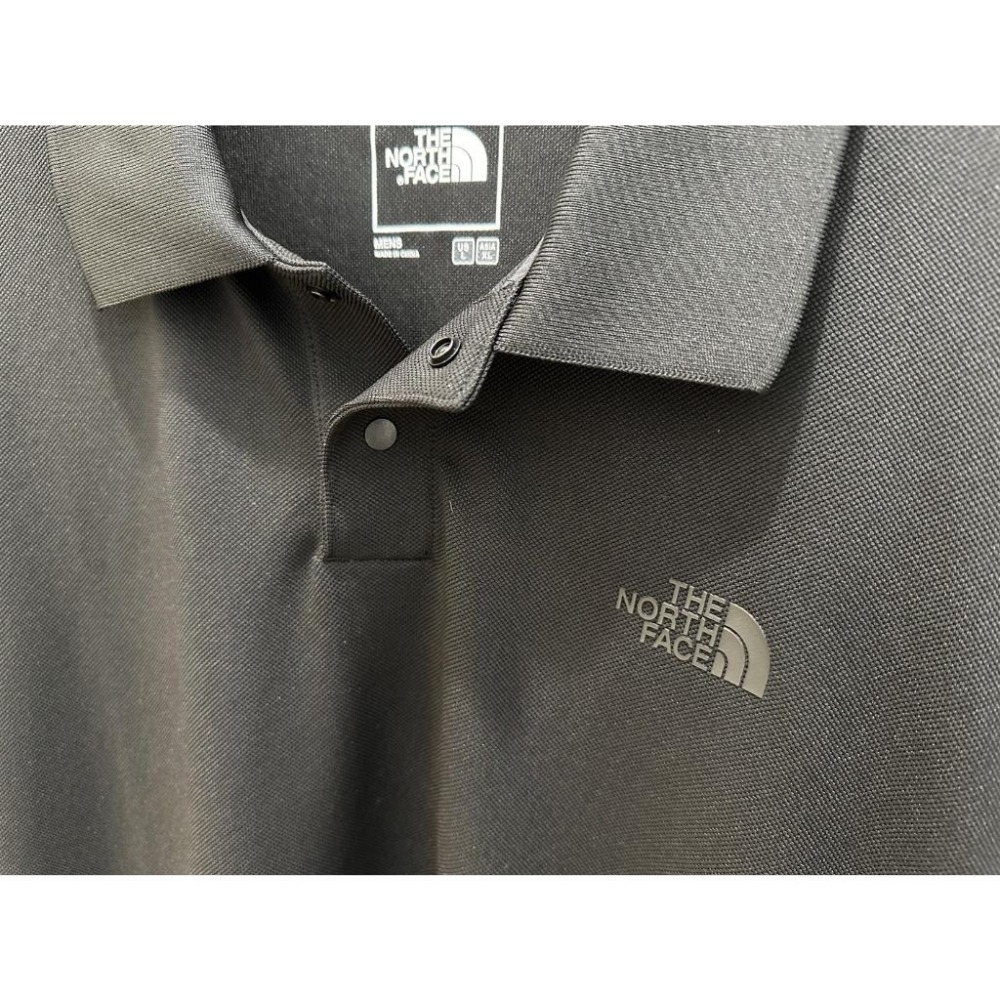 -滿3000免運-[雙和專賣店] THE NORTH FACE 男 短袖防曬POLO衫/7WD2/黑-細節圖5